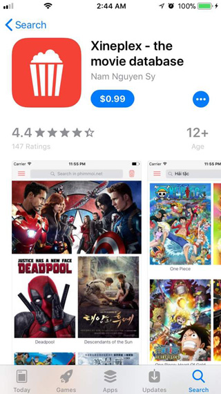 Xineplex regarder des films iTunes gratuits