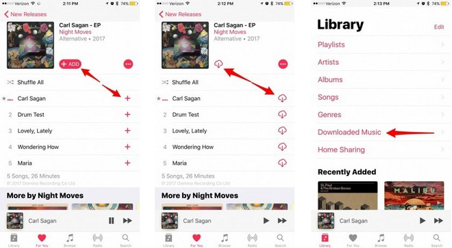 descarga apple music en iphone