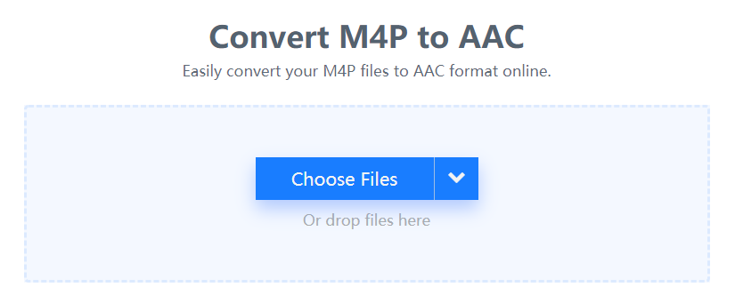 m4p to aac converter online