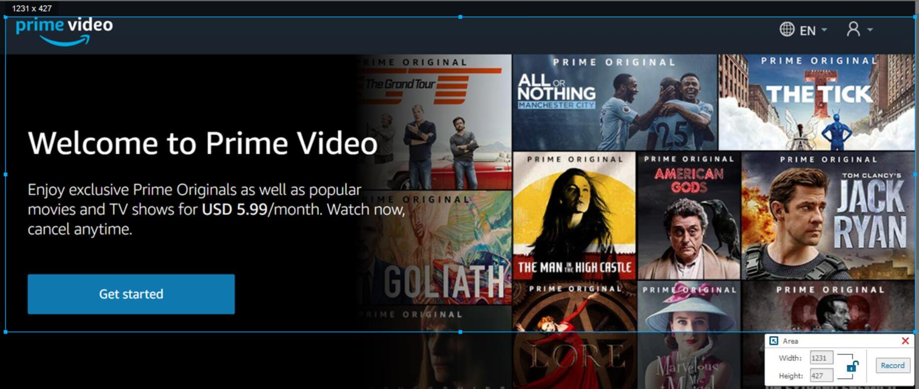 amazon prime video download pc