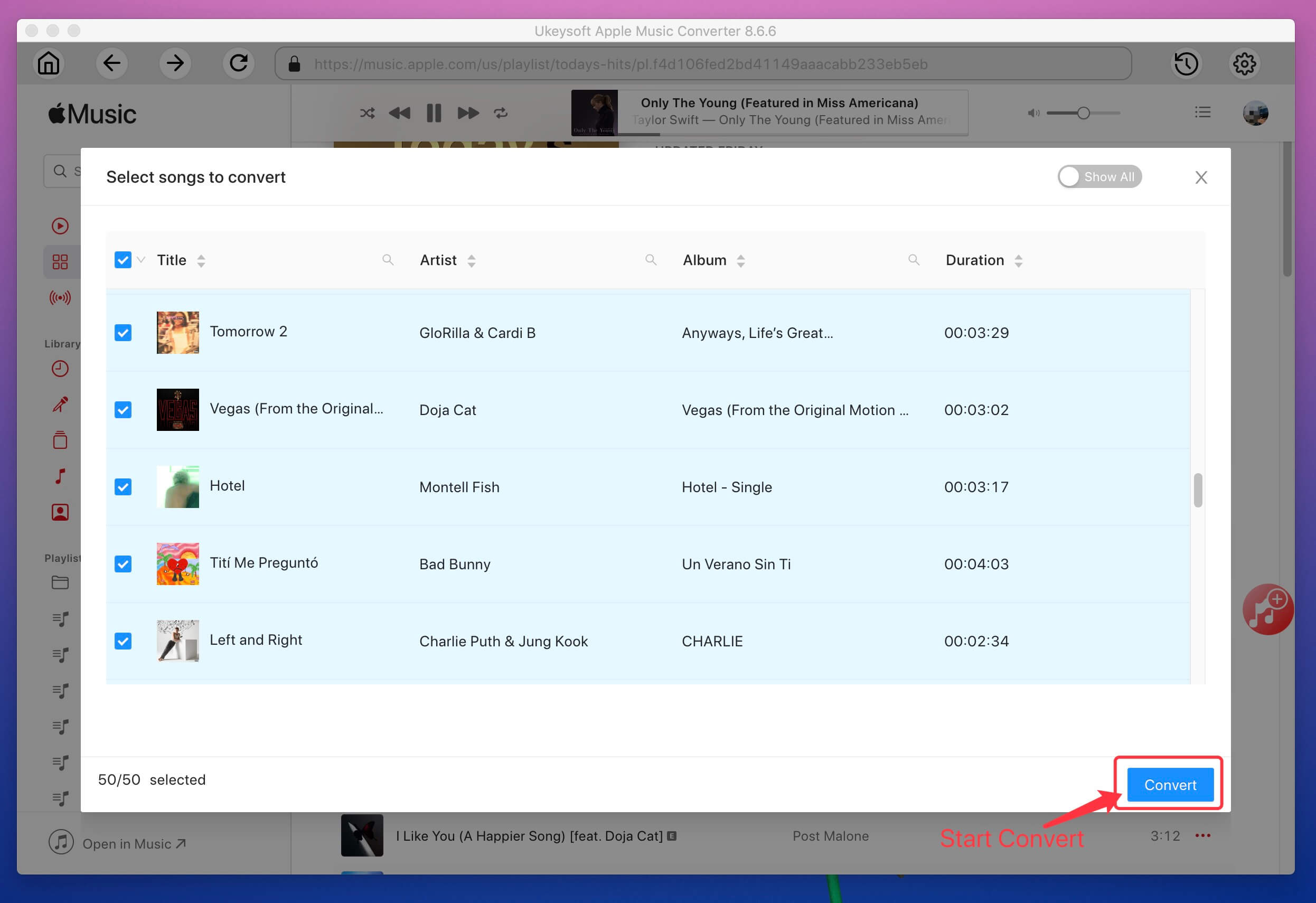 Konvertieren von Apple Music in MP3