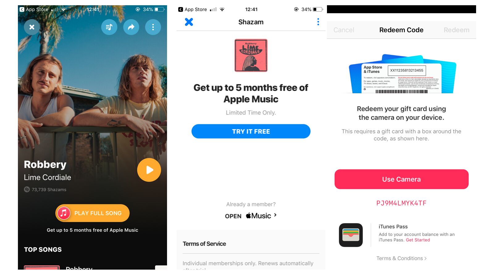 get free apple music 5 months subscription