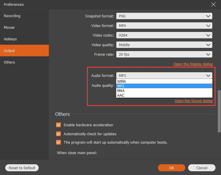 Enregistrement de SoundCloud Music sur MP3