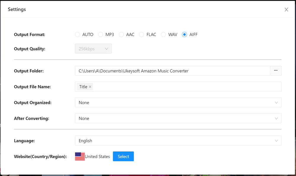 How to Convert Amazon Music to AIFF Format