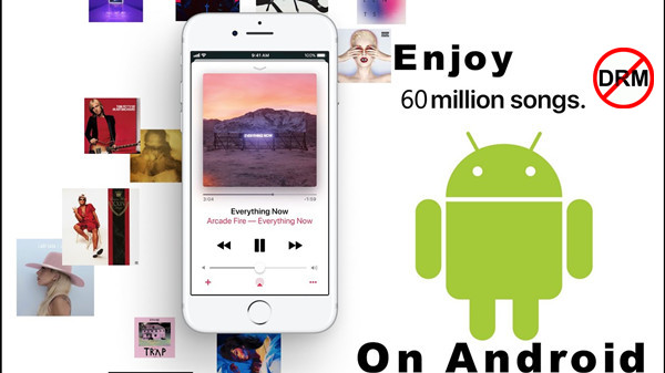 paly apple music on android device