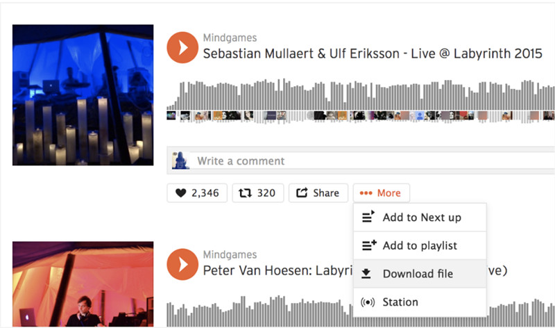 preuzimanje soundcloud glazbe