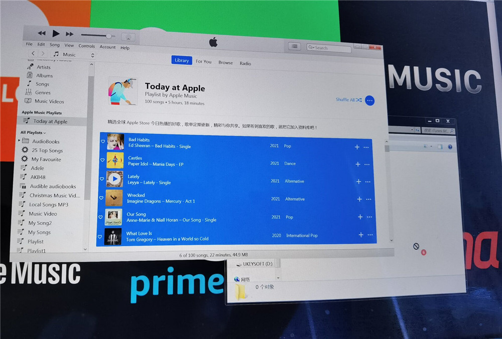 Transfer Apple Music from iTunes to USB Drive