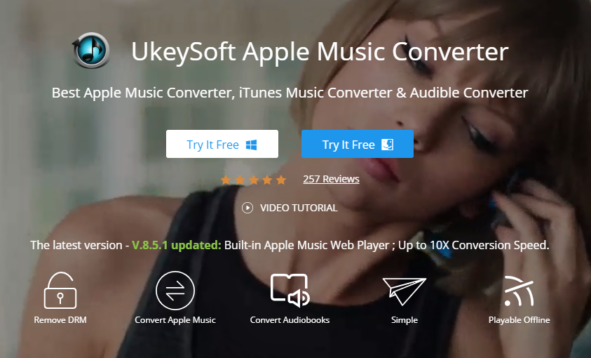 ukeysoft محول الموسيقى التفاح