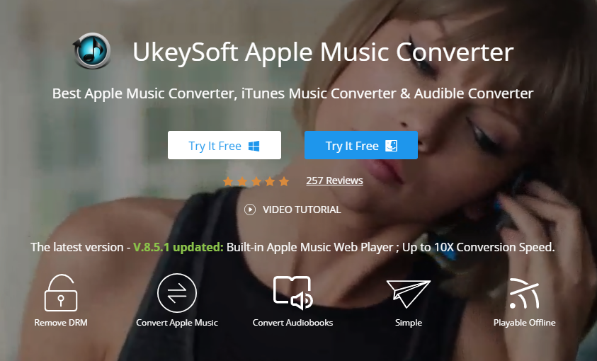 ukeysoft apple müzik dönüştürücü