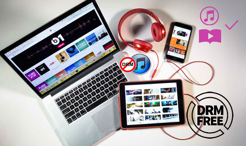 ดาวน์โหลด drm ฟรี apple music และ ituens ย้าย