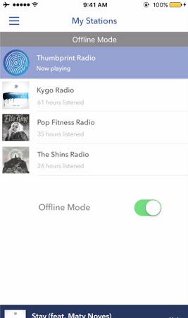 sincronizar la música de pandora en el iphone