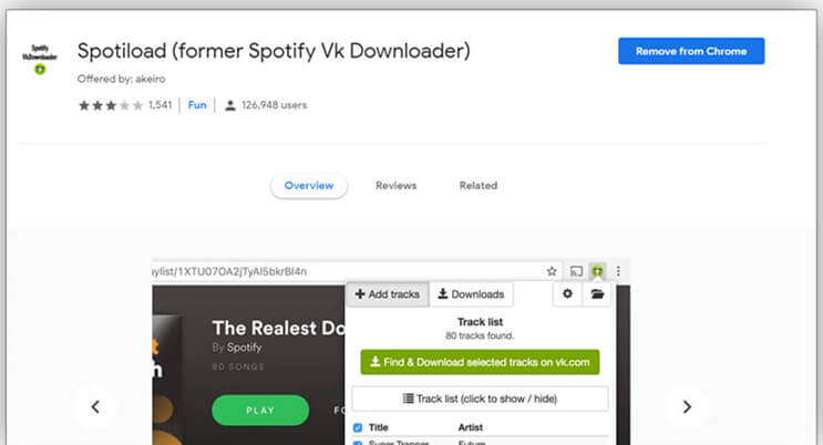 spotiload download spotify music