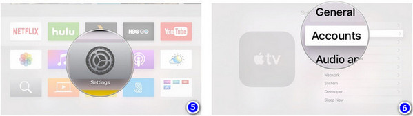 open home sharing on apple tv 4