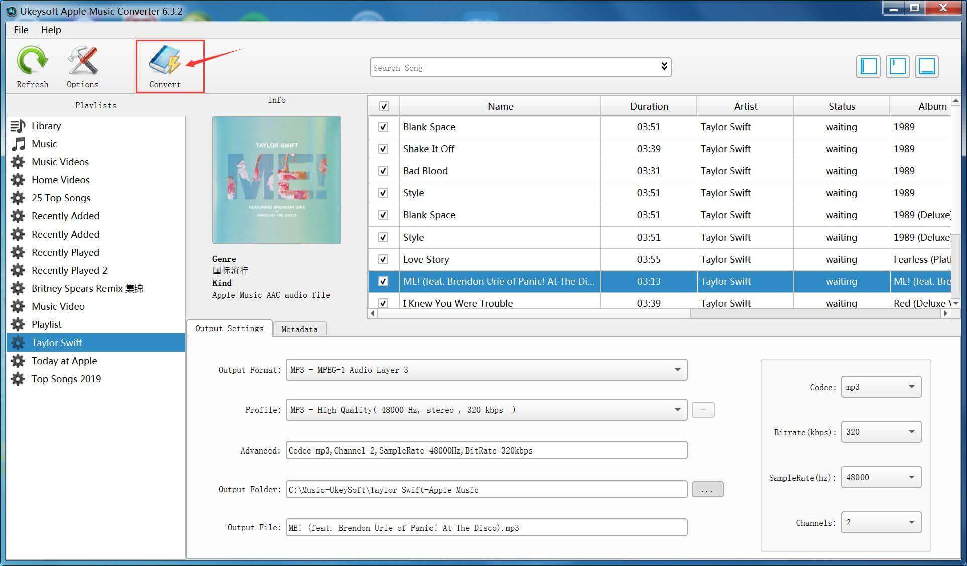 Convertir iTunes musique en MP3