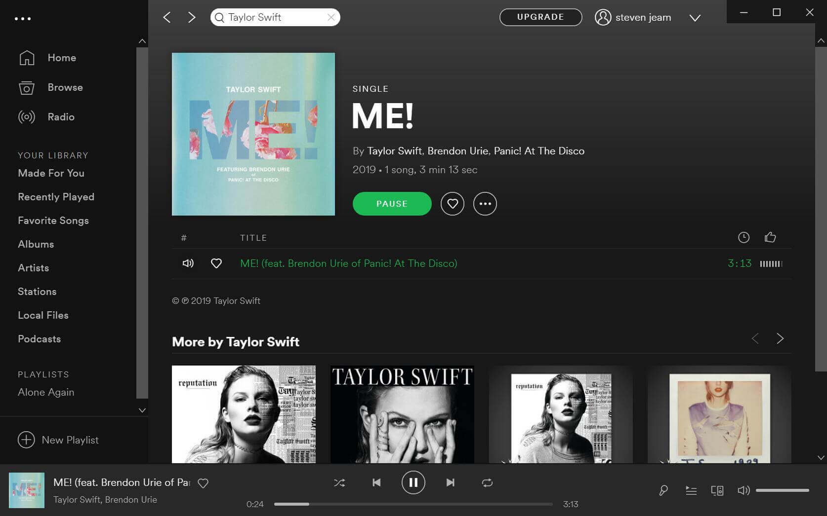Download Taylor Swift Song To Mp3 On Spotify
