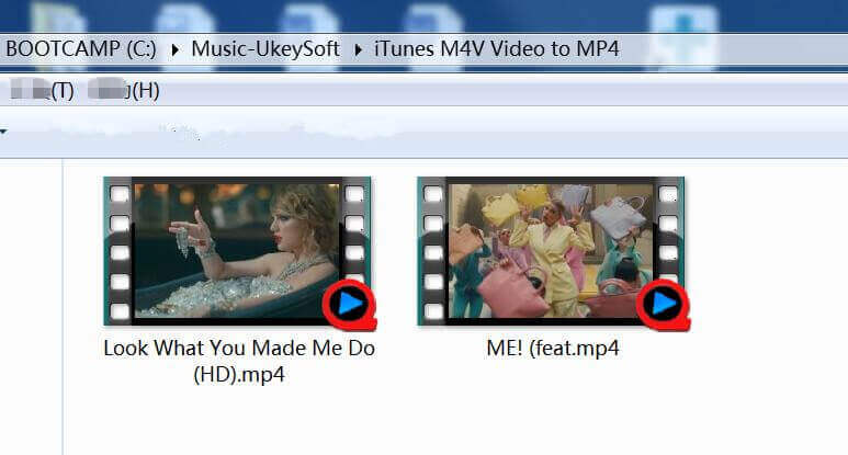 view MP4 iTunes videos