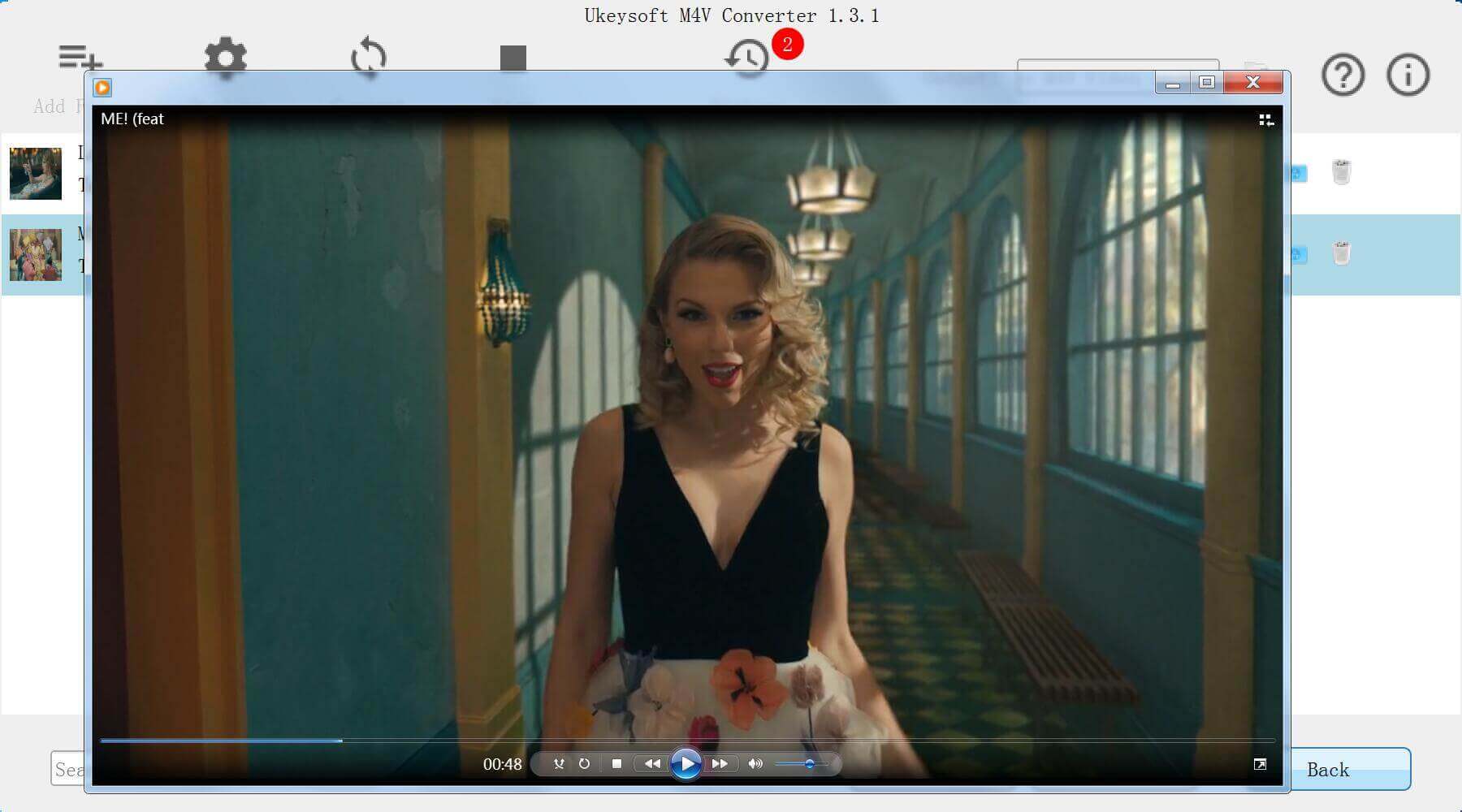Ver iTunes Music Video a través de Windows Media Player.