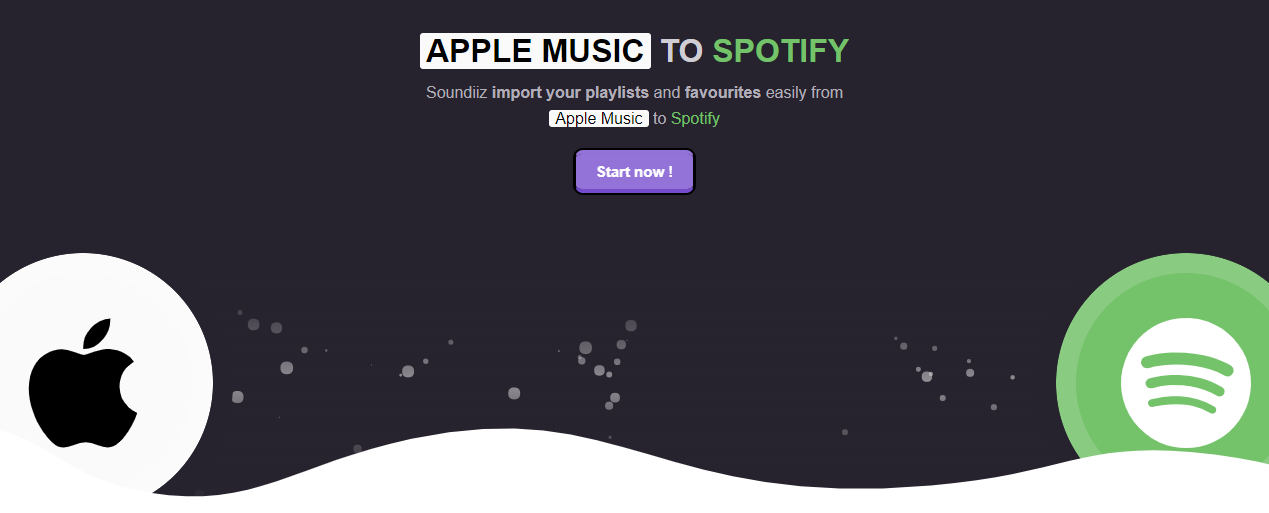 Transfiere las listas de reproducción de Apple Music a Spotify con Soundiiz