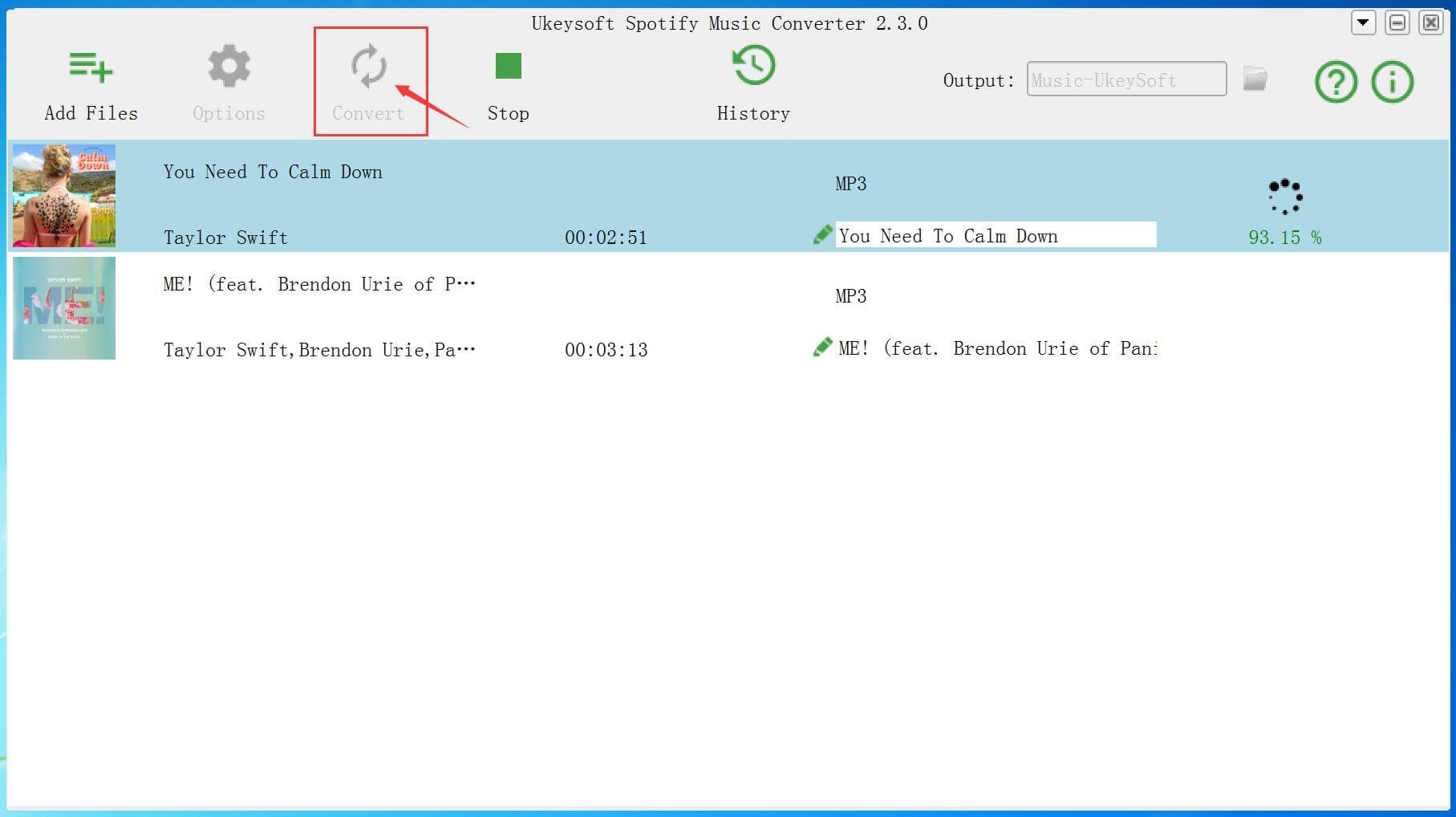 Convertir música de Spotify a MP3