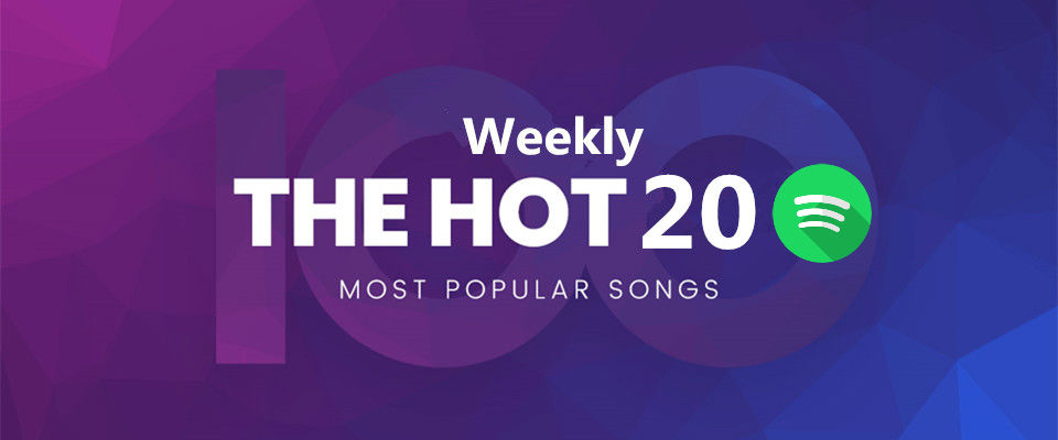 sıcak 20 şarkıları spotify