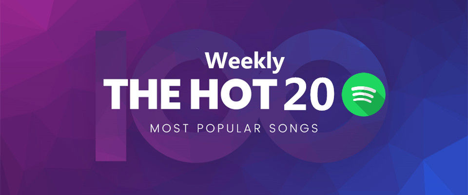 hot 20 τραγούδια spotify