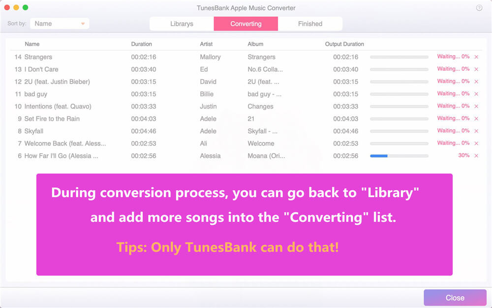 Apple Music Converter - додайте більше музики для конвертації