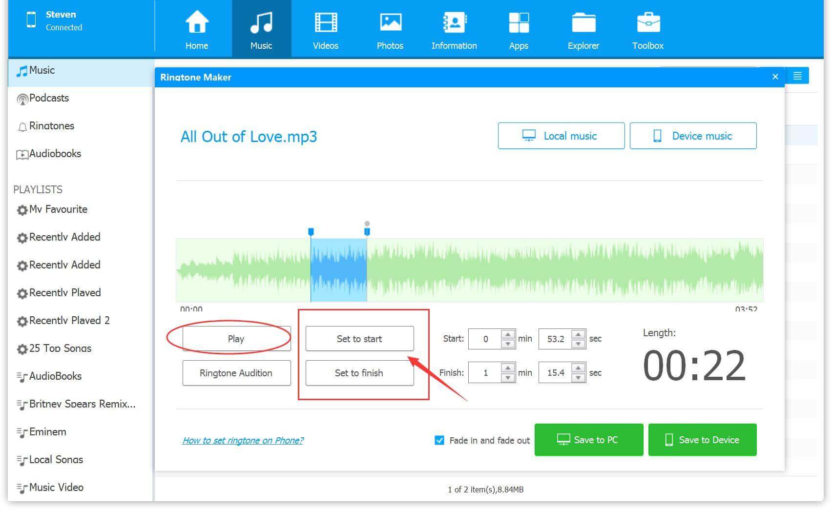 crear tono de llamada para iPhone