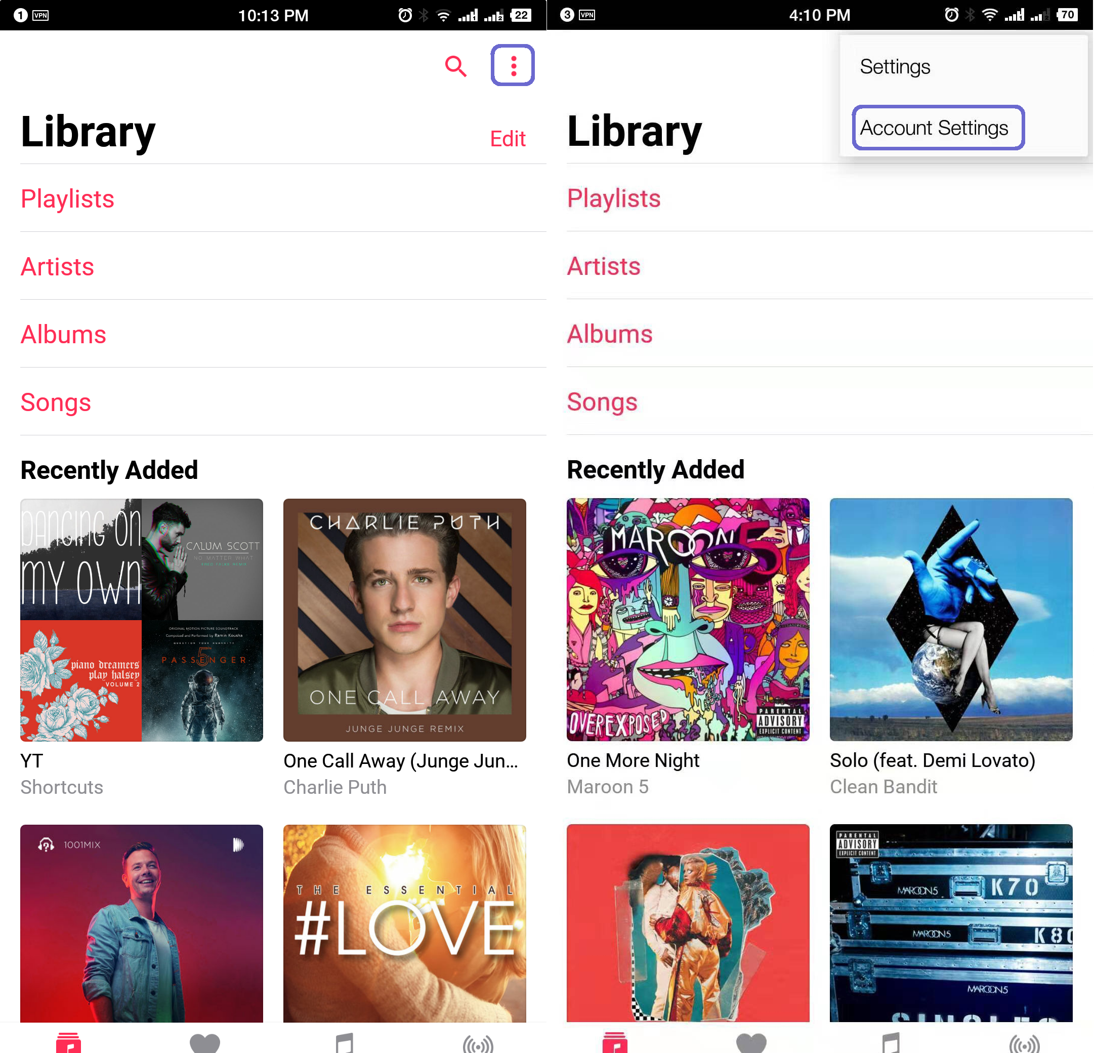 annuleer Apple Music op Android