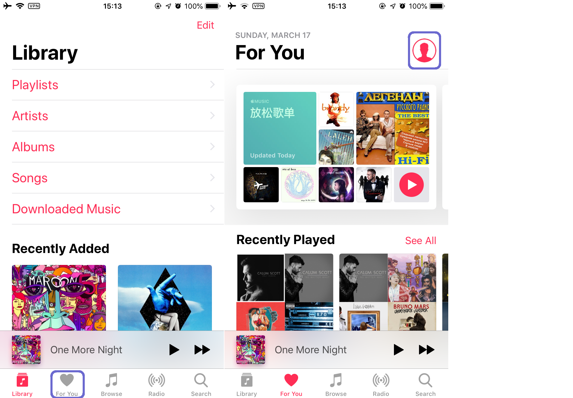 cancel apple music on iphone