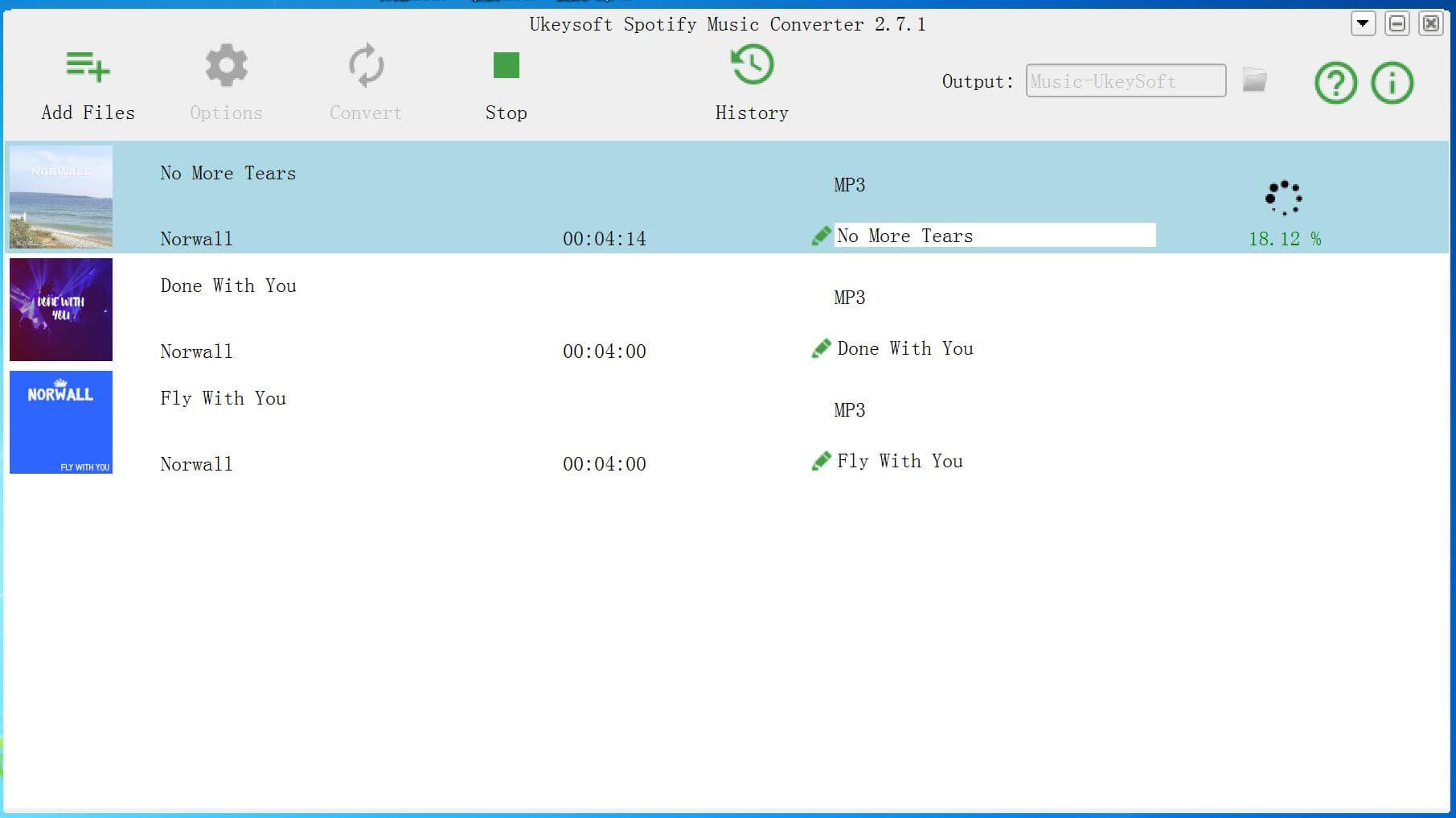 قم بتنزيل Spotify music على mp3