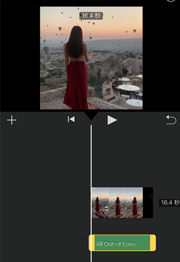 ajouter de la musique spotify à iMovie sur iPhone