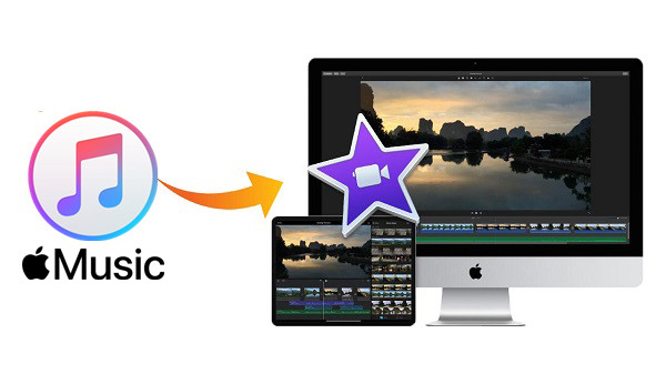 use apple music no imovie