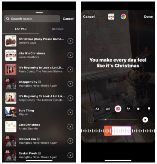 publish video on Instagram