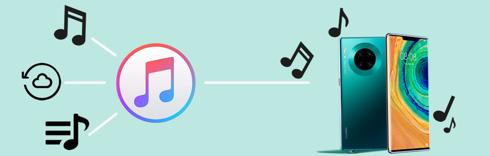 stream apple music to huawei mate 30