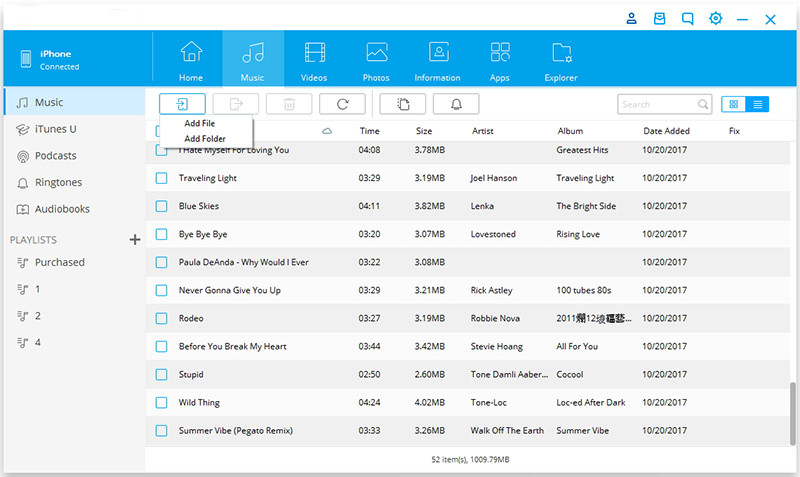 transfer amazon music to ios