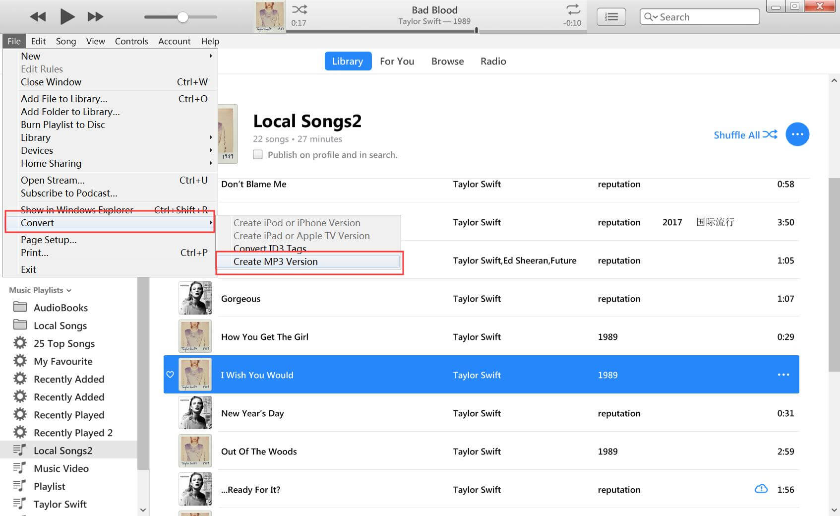 convertir iTunes M4P en MP3