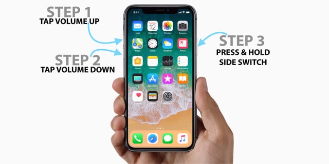 hard reset iphone để sửa iphone màn hình đen