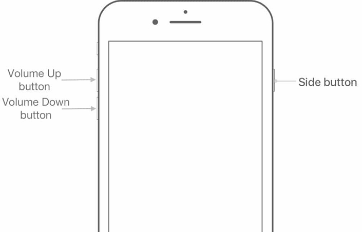 เข้าสู่โหมดการกู้คืนบน iPhone 8 หรือใหม่กว่า