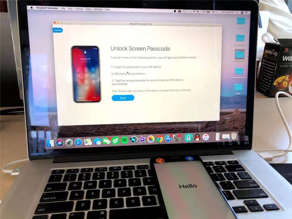 ukeysoft unlock iPhone