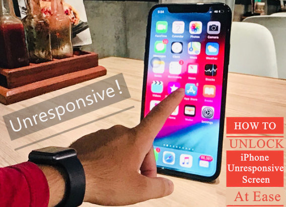 easily unlock iphone with unresponsive screen