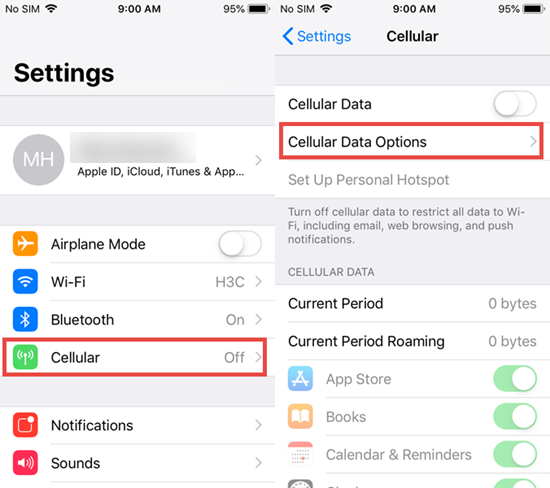 check iPhone unlock status using settings