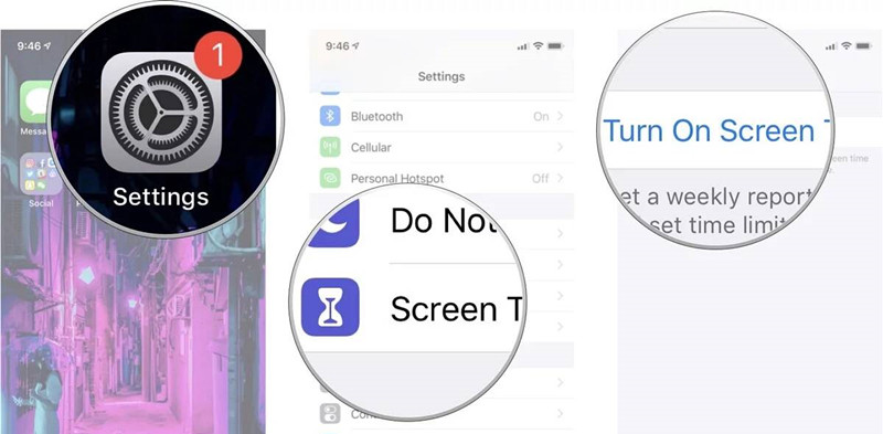 enable resctritions screens on iphone iOS 13/12