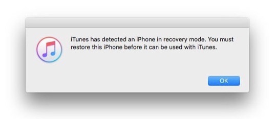 eliminar id de apple con itunes restore