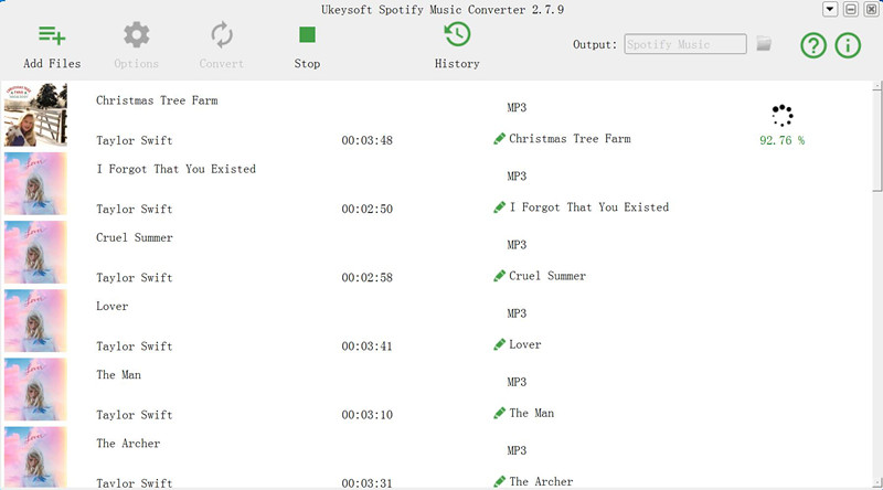 download Christmas Tree Farm van Spotify