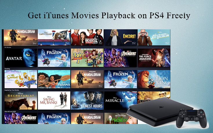 انقل أفلام iTunes إلى Sony PlayStation 4