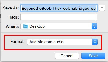 where are audible downloads store on mac