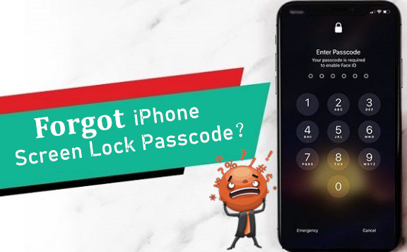 unlock iphone screen passcode