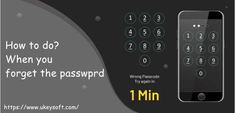 you forgot the iphone passcode