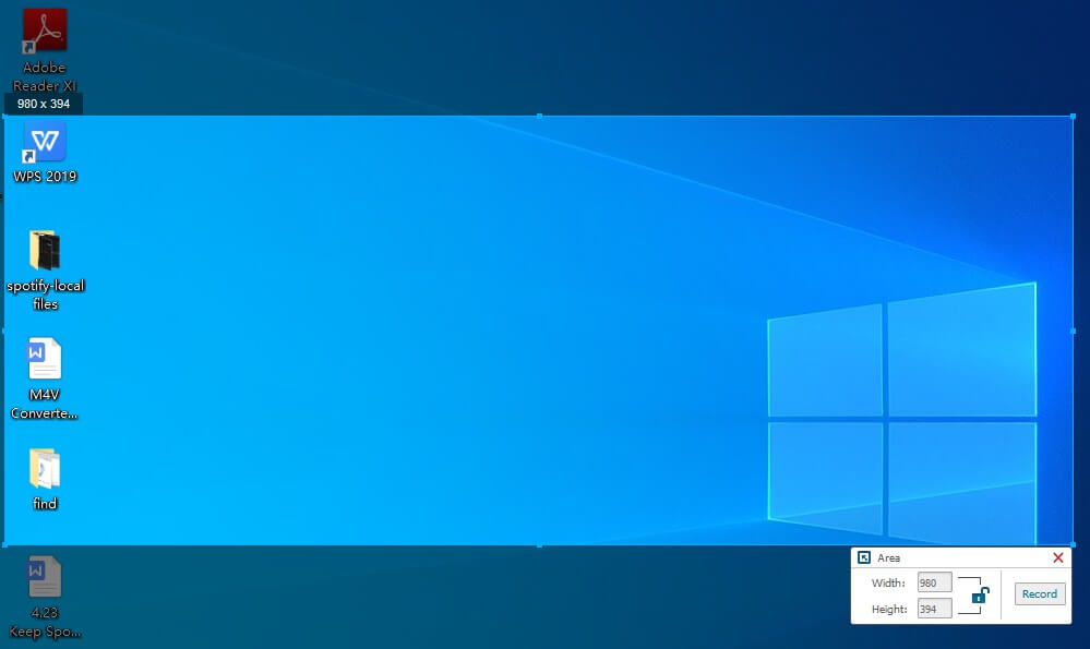 Grabar pantalla en Windows 10