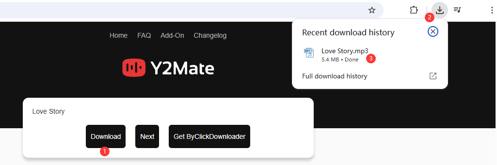 convert youtube video to mp3 online finished